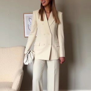 ZARA TAILORED DOUBLE BREASTED BLAZER